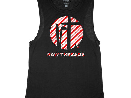 Candy Cane Raw Threads Logo