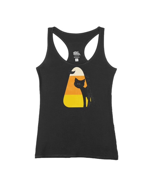 Cat Loves Candy Corn