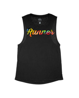 Black Flowy Tank / XS