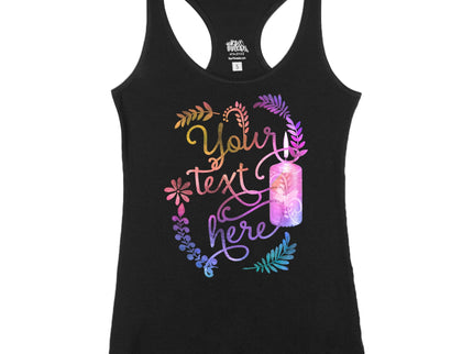 Custom Iridescent Candle