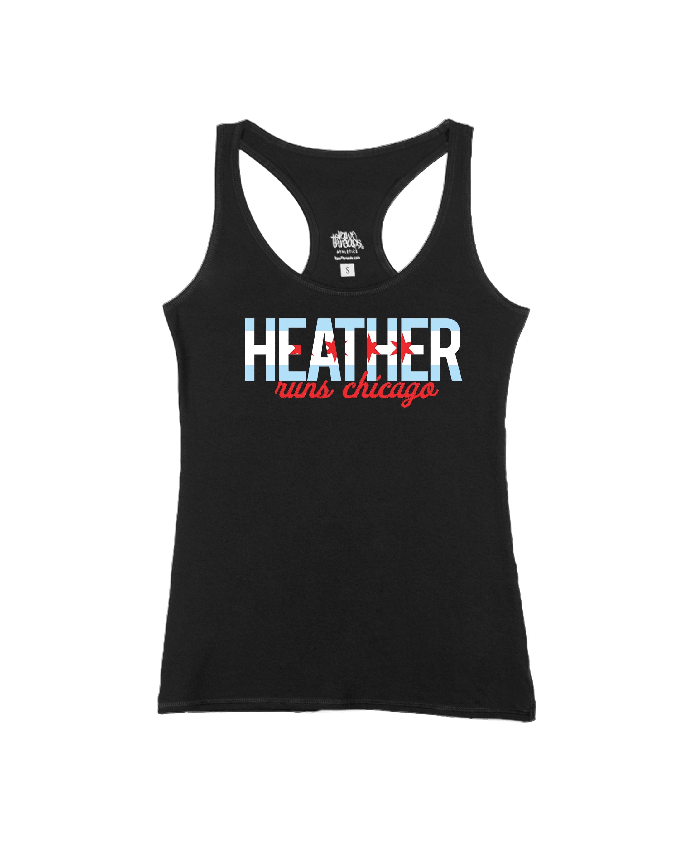 Custom Name Chicago Flag