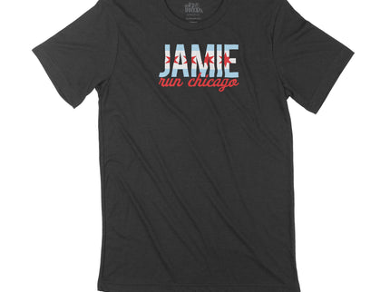 Custom Name Chicago Flag