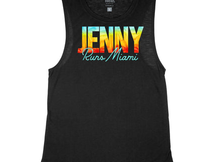 Custom Name Miami Palm Trees