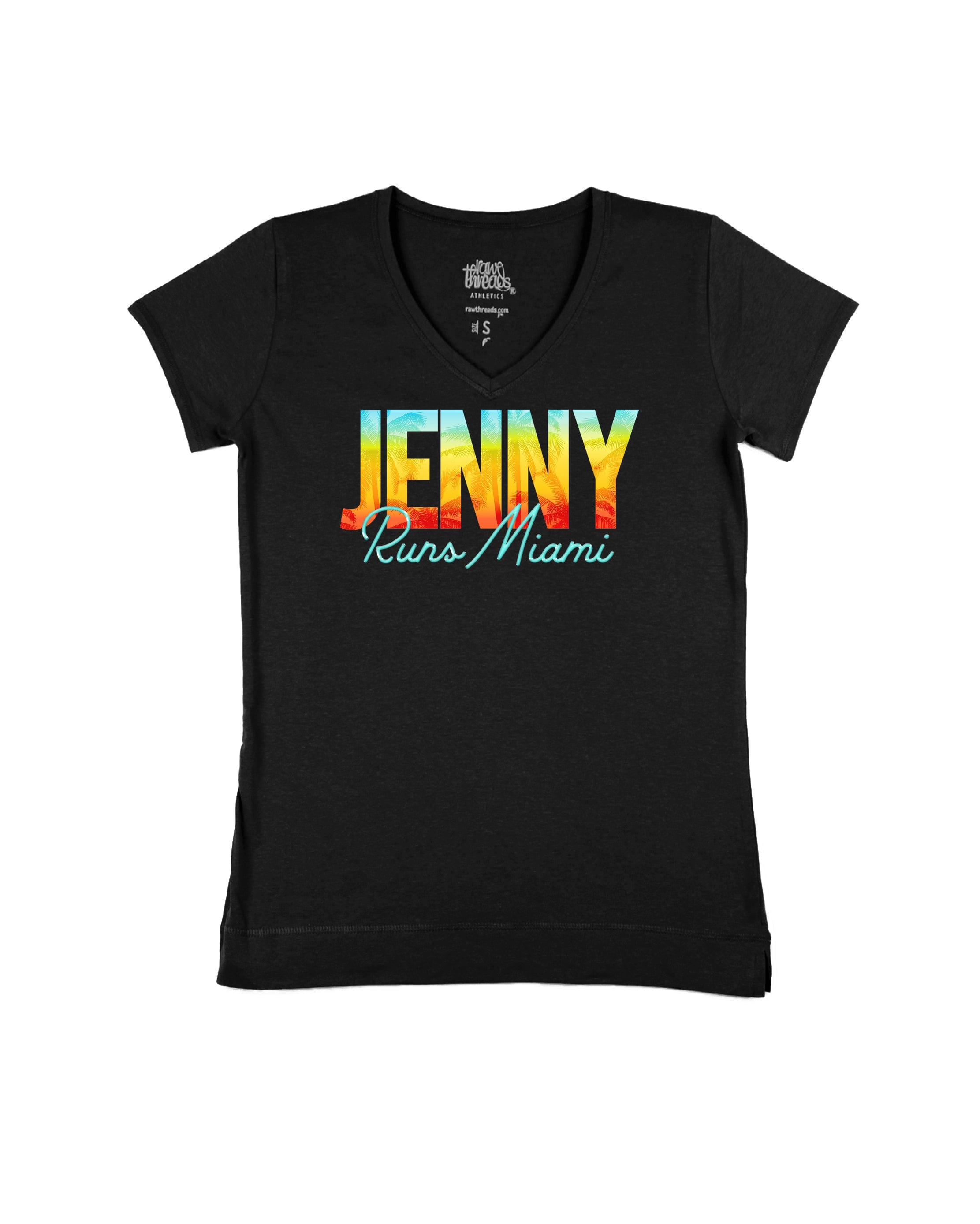 Custom Name Miami Palm Trees
