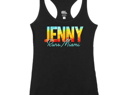 Custom Name Miami Palm Trees