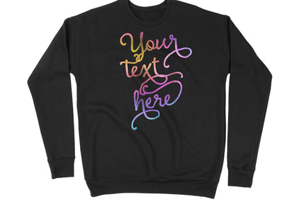 CUSTOMIZE YOUR OWN IRIDESCENT SCRIPT