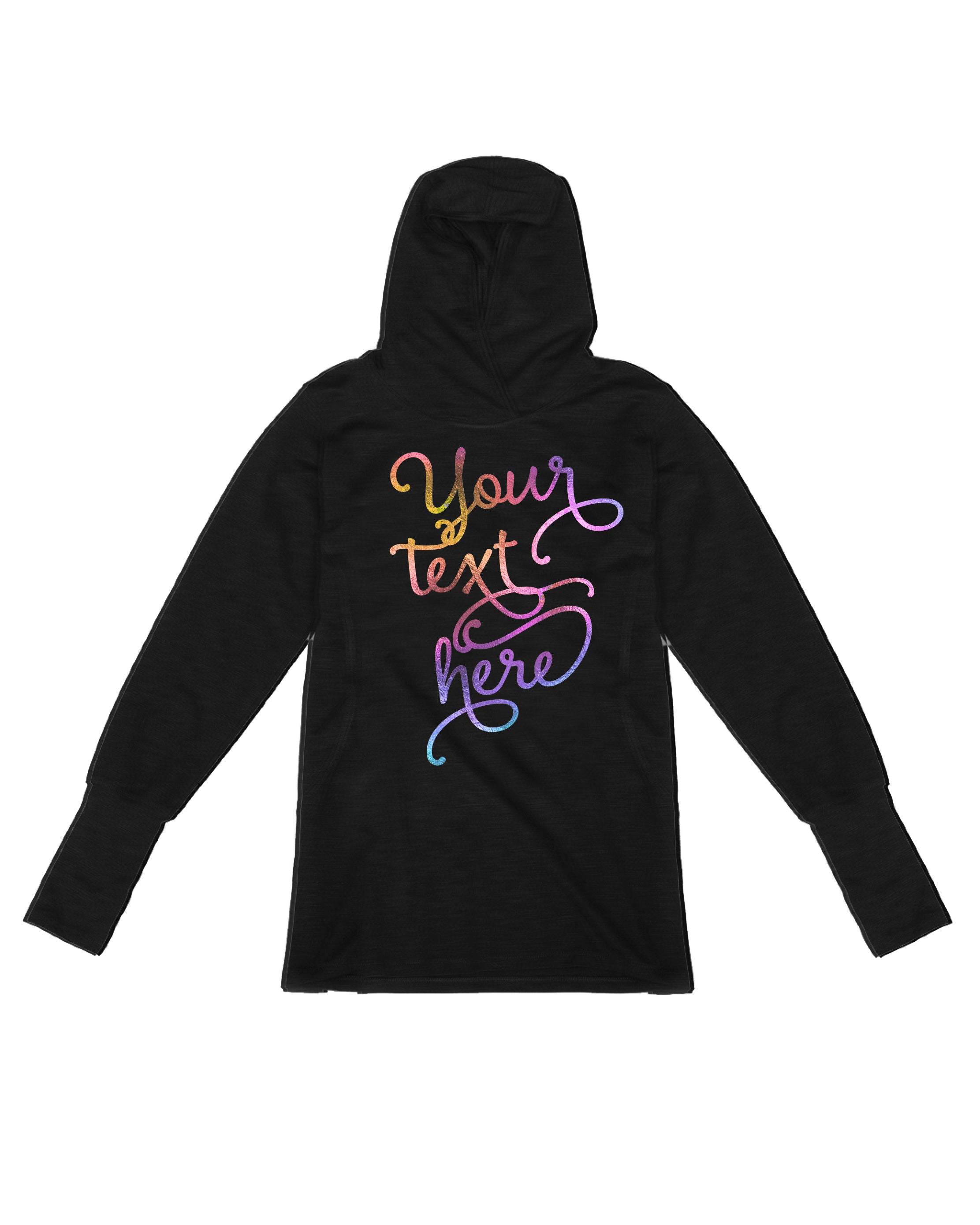 CUSTOMIZE YOUR OWN IRIDESCENT SCRIPT