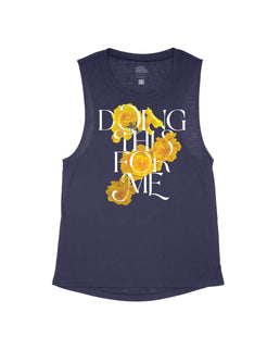 Midnight Flowy Tank / S