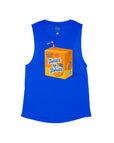 Royal Blue Flowy Tank