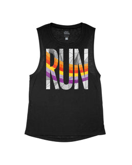 Black Flowy Tank / XS