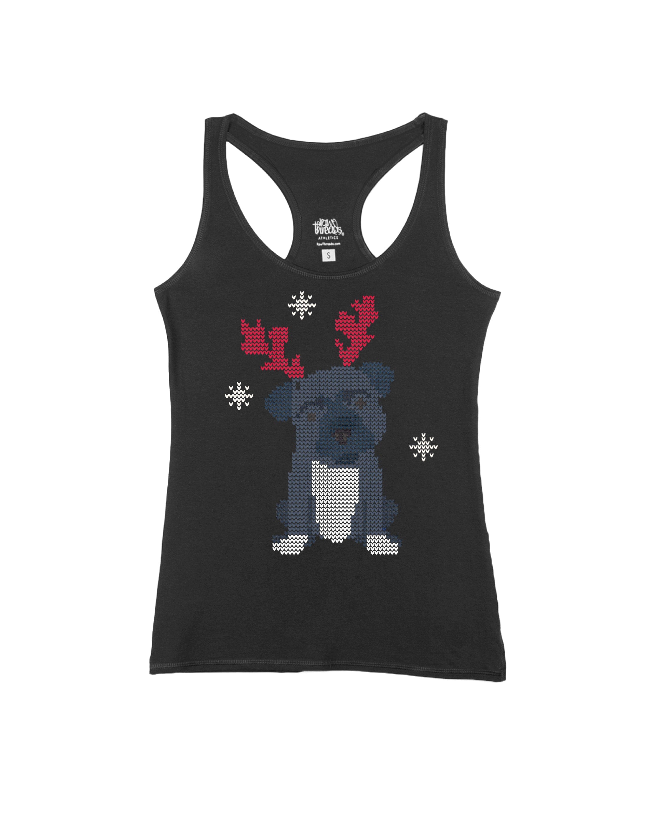 Gray Dog Christmas Sweater