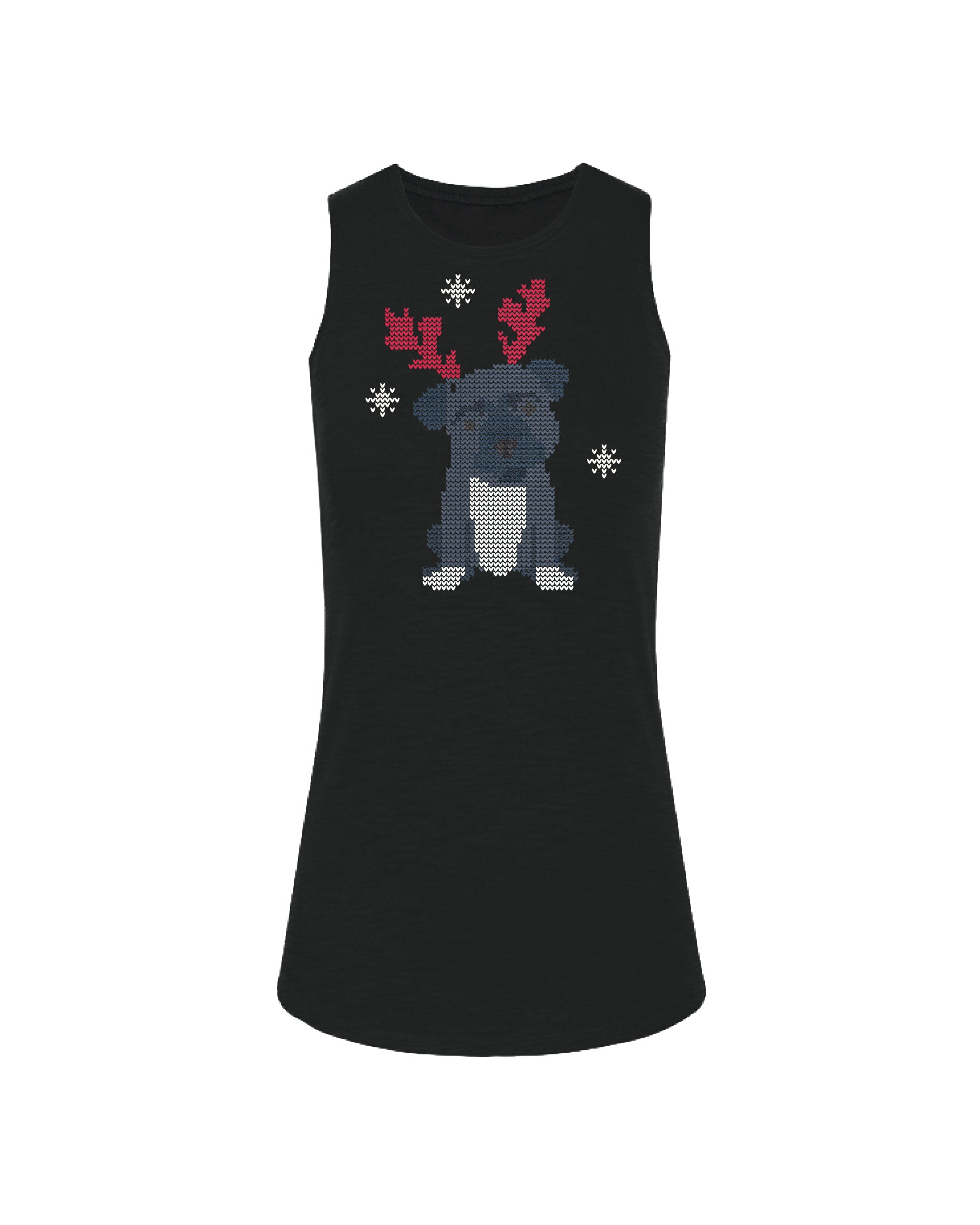 Gray Dog Christmas Sweater