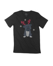 Gray Dog Christmas Sweater