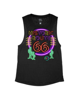 Black Flowy Tank / XS