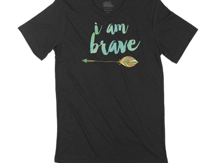 I am Brave (Coral/Green Arrow)
