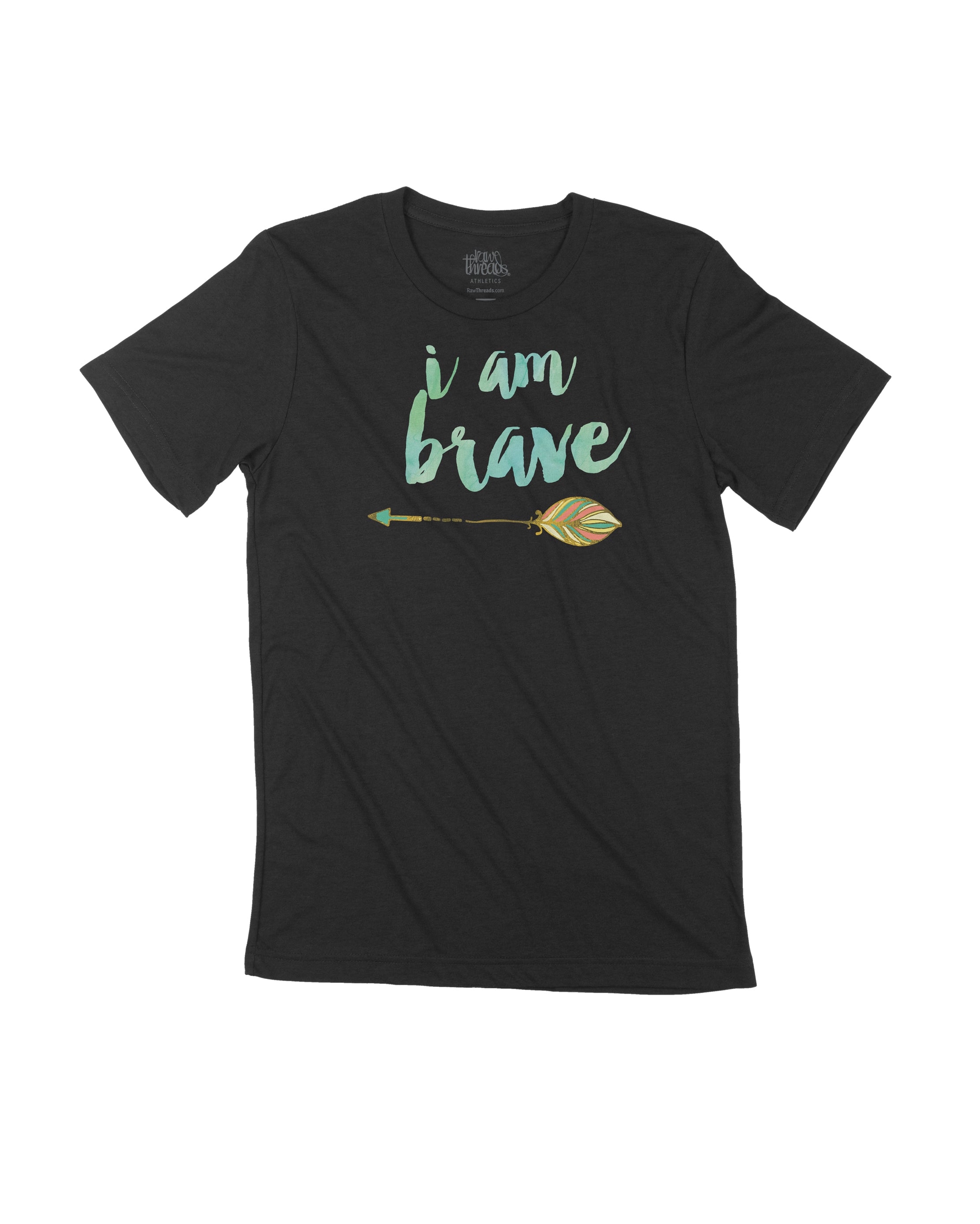 I am Brave (Coral/Green Arrow)