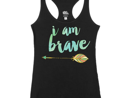 I am Brave (Coral/Green Arrow)