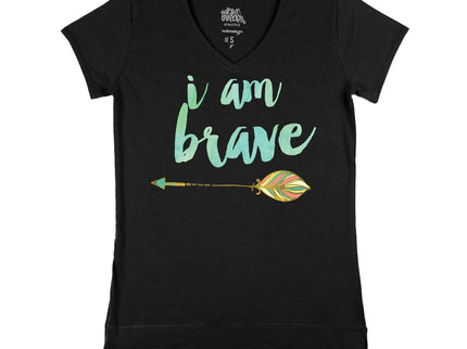I am Brave (Coral/Green Arrow)