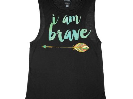 I am Brave (Coral/Green Arrow)