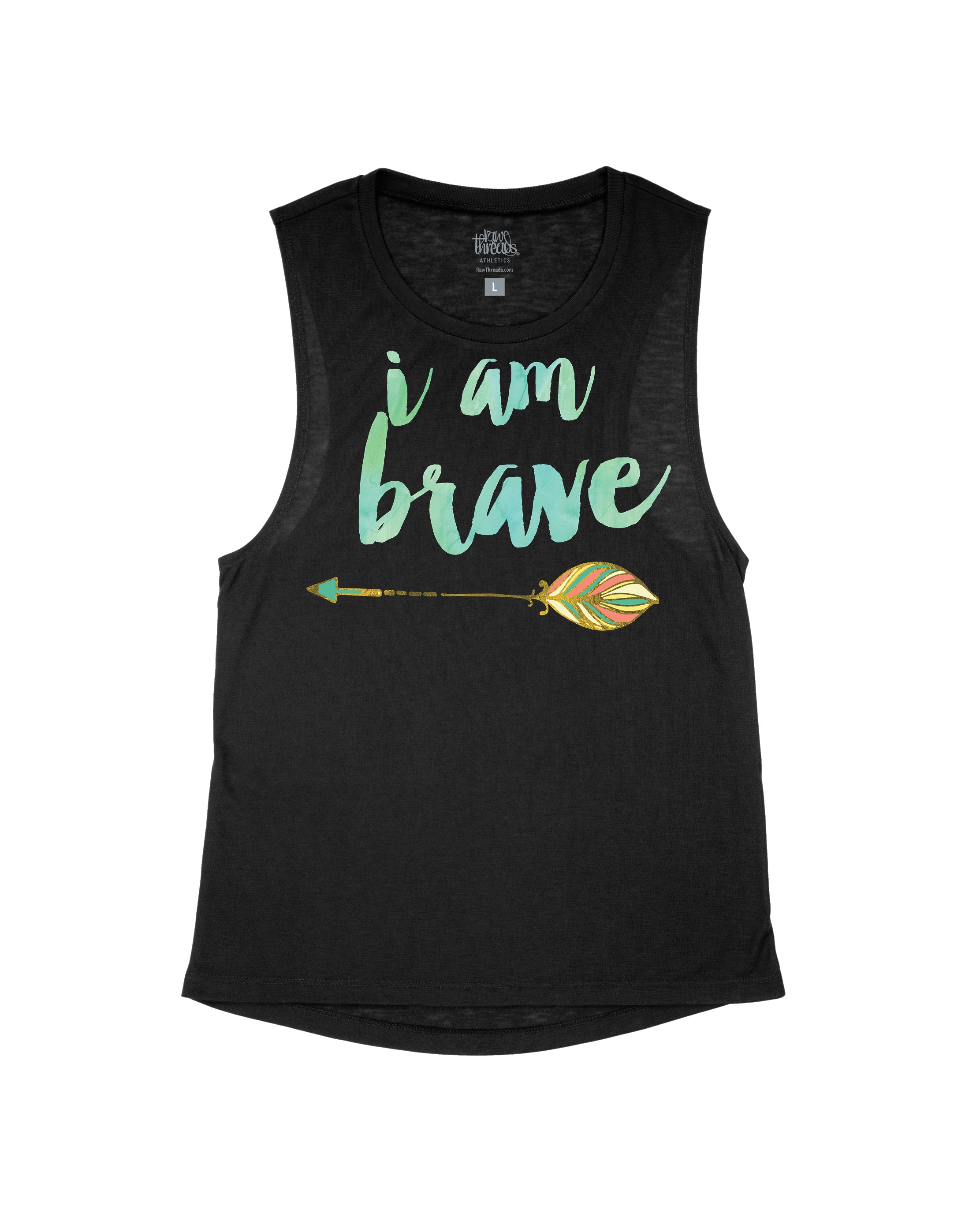 I am Brave (Coral/Green Arrow)
