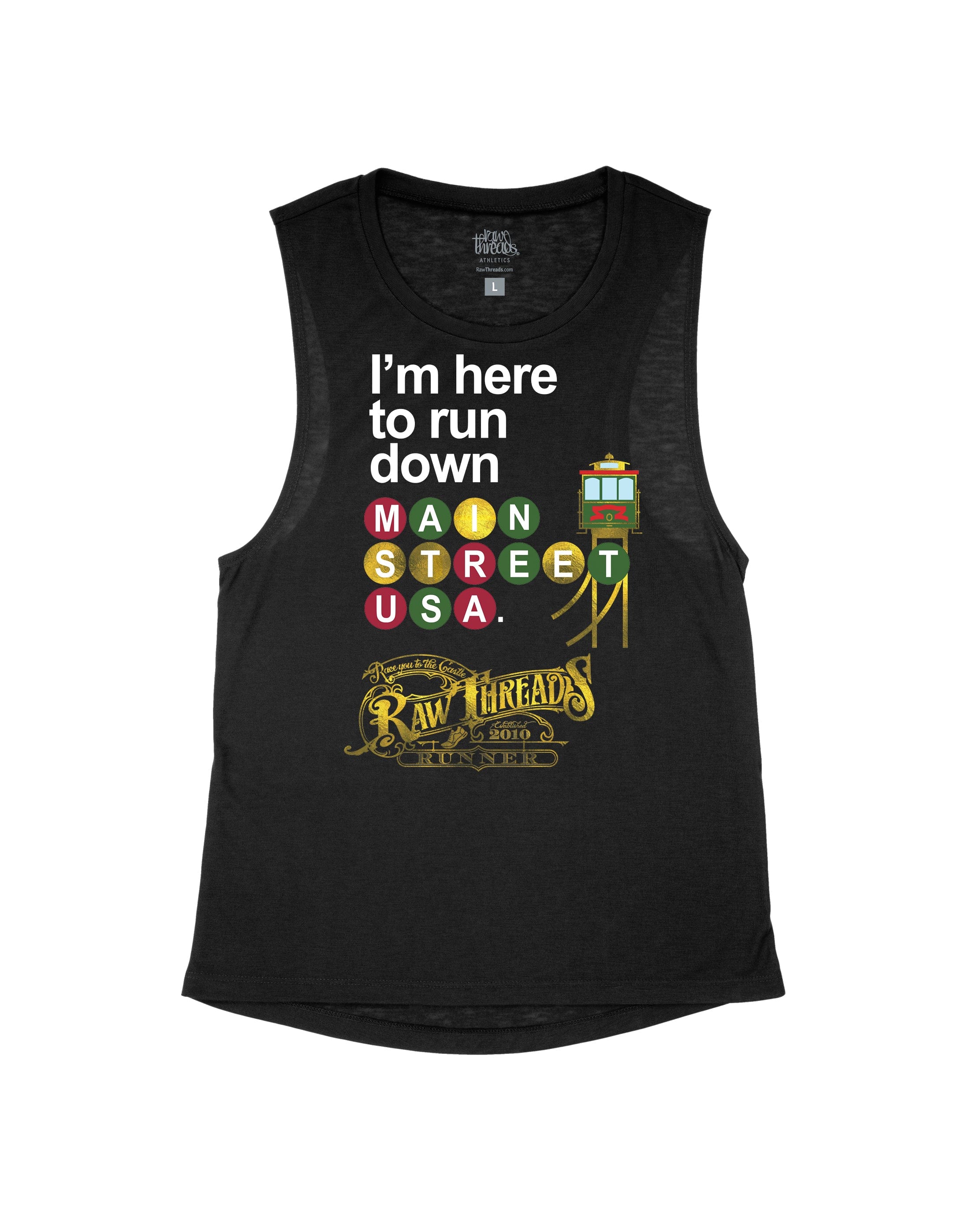 I'm here to run down Main Street