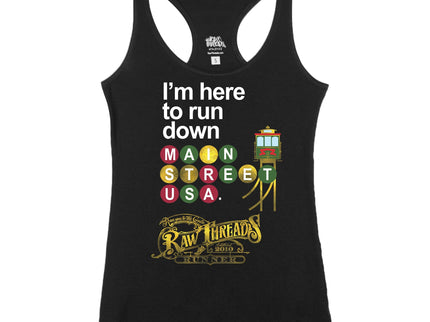 I'm here to run down Main Street