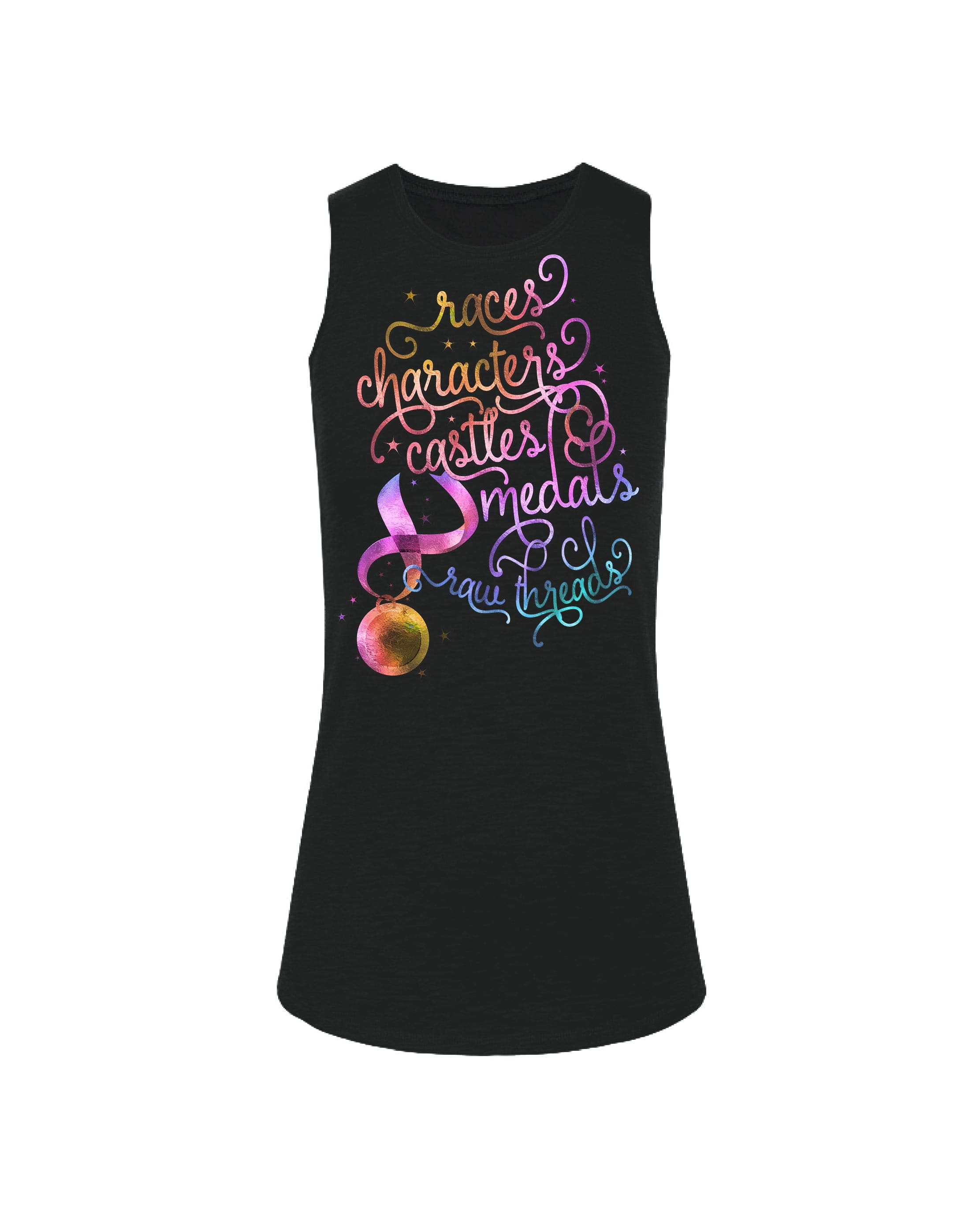 Iridescent Characters & Bling