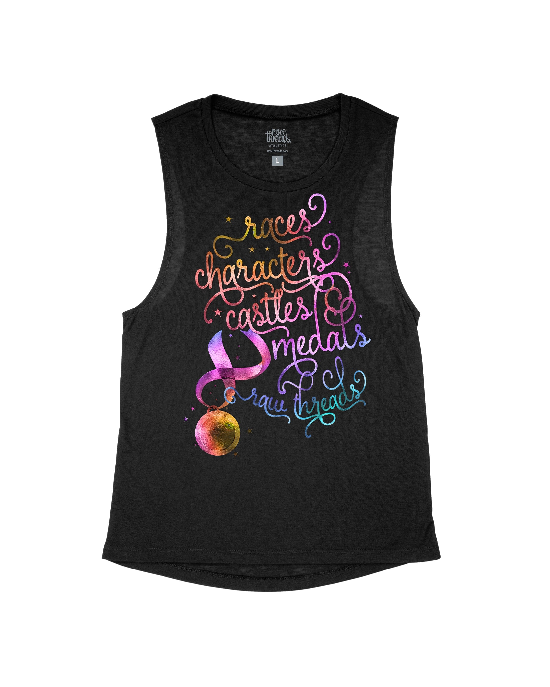 Iridescent Characters & Bling