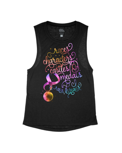 Iridescent Characters & Bling