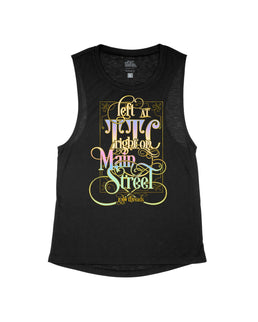 Black Flowy Tank / XS