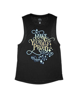 Black Flowy Tank / XS