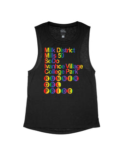 Black Flowy Tank / XS