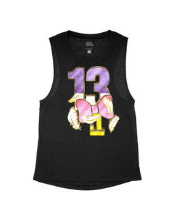 Black Flowy Tank / XS