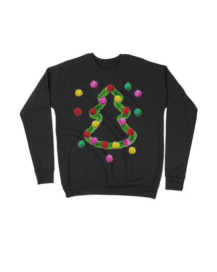 Pom Poms Christmas Sweater
