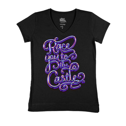 Race you to the Castle in Purple Platinum