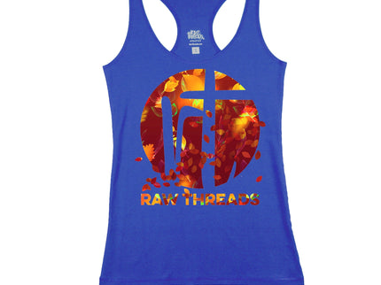 Raw Threads Fall Leaves Logo
