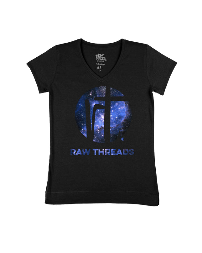 Raw Threads Logo Blue Galaxy