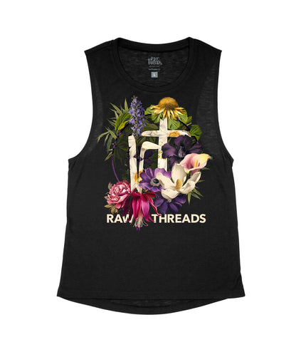 Raw Threads logo in Full Bloom