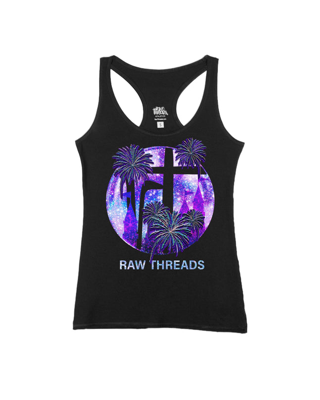 Raw Threads Logo in Purple Platinum