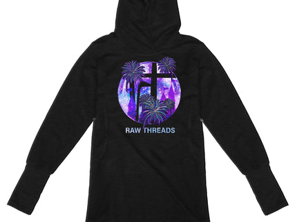 Raw Threads Logo in Purple Platinum