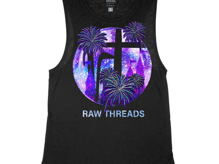 Raw Threads Logo in Purple Platinum