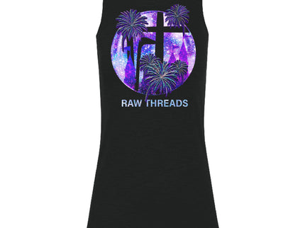 Raw Threads Logo in Purple Platinum