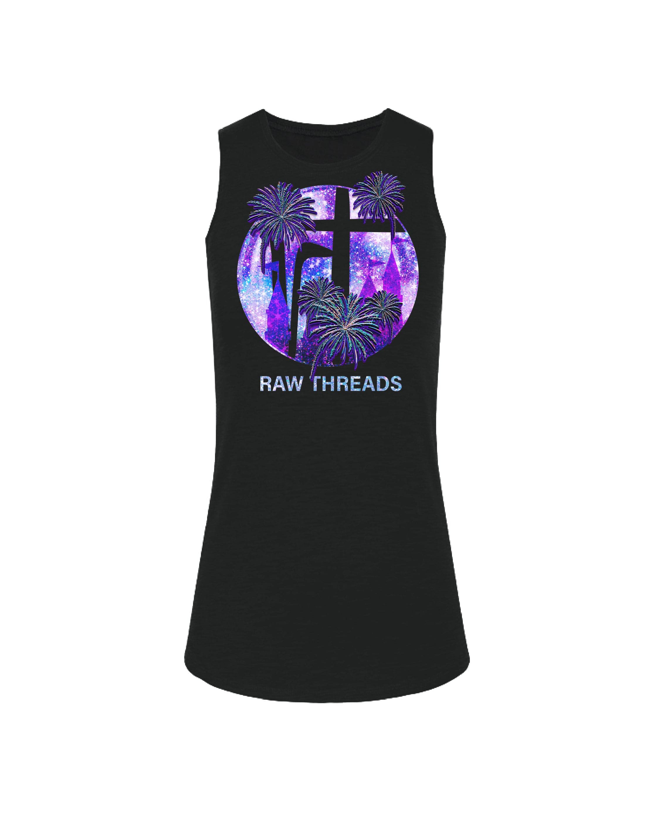 Raw Threads Logo in Purple Platinum