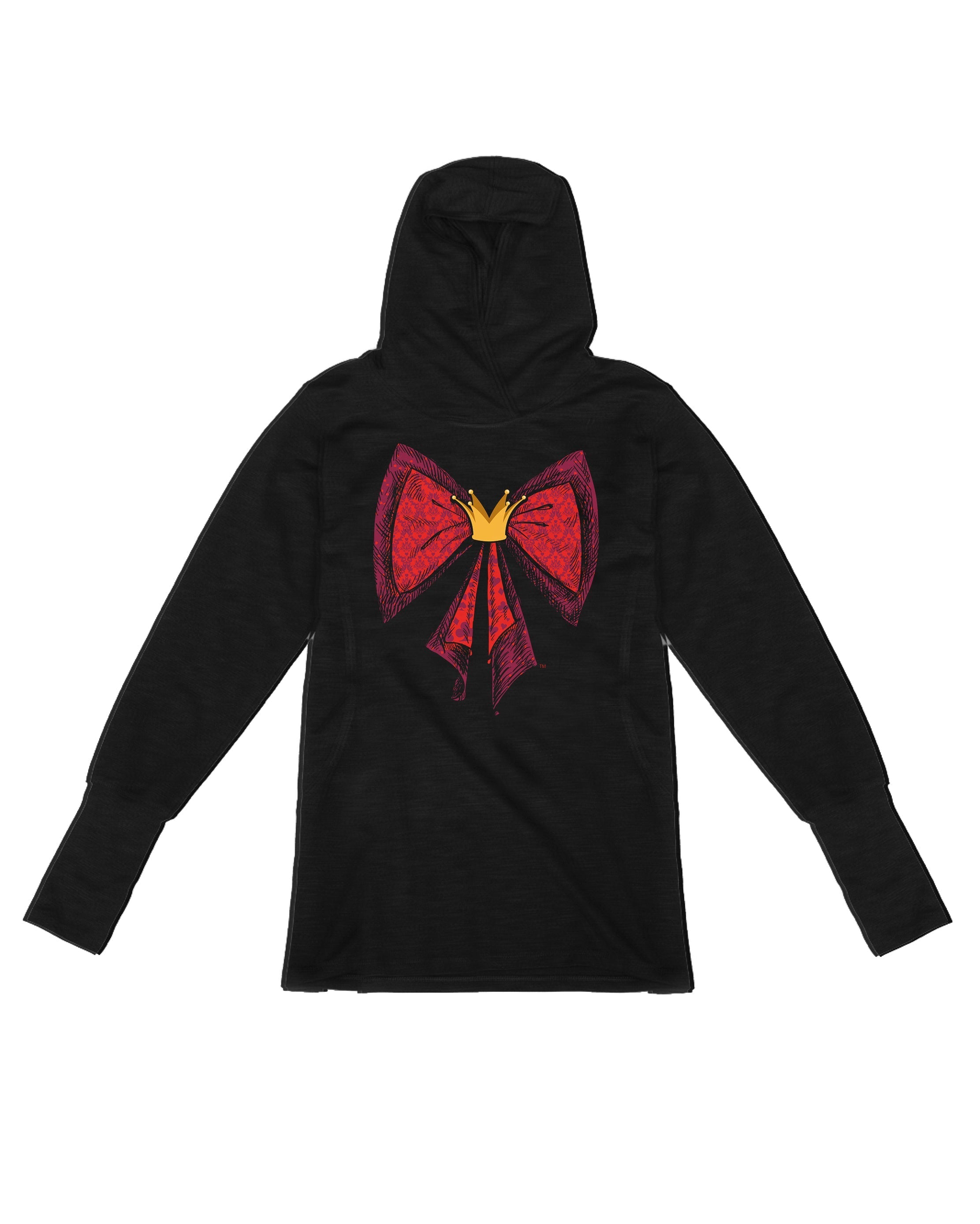Red Hearts Bow