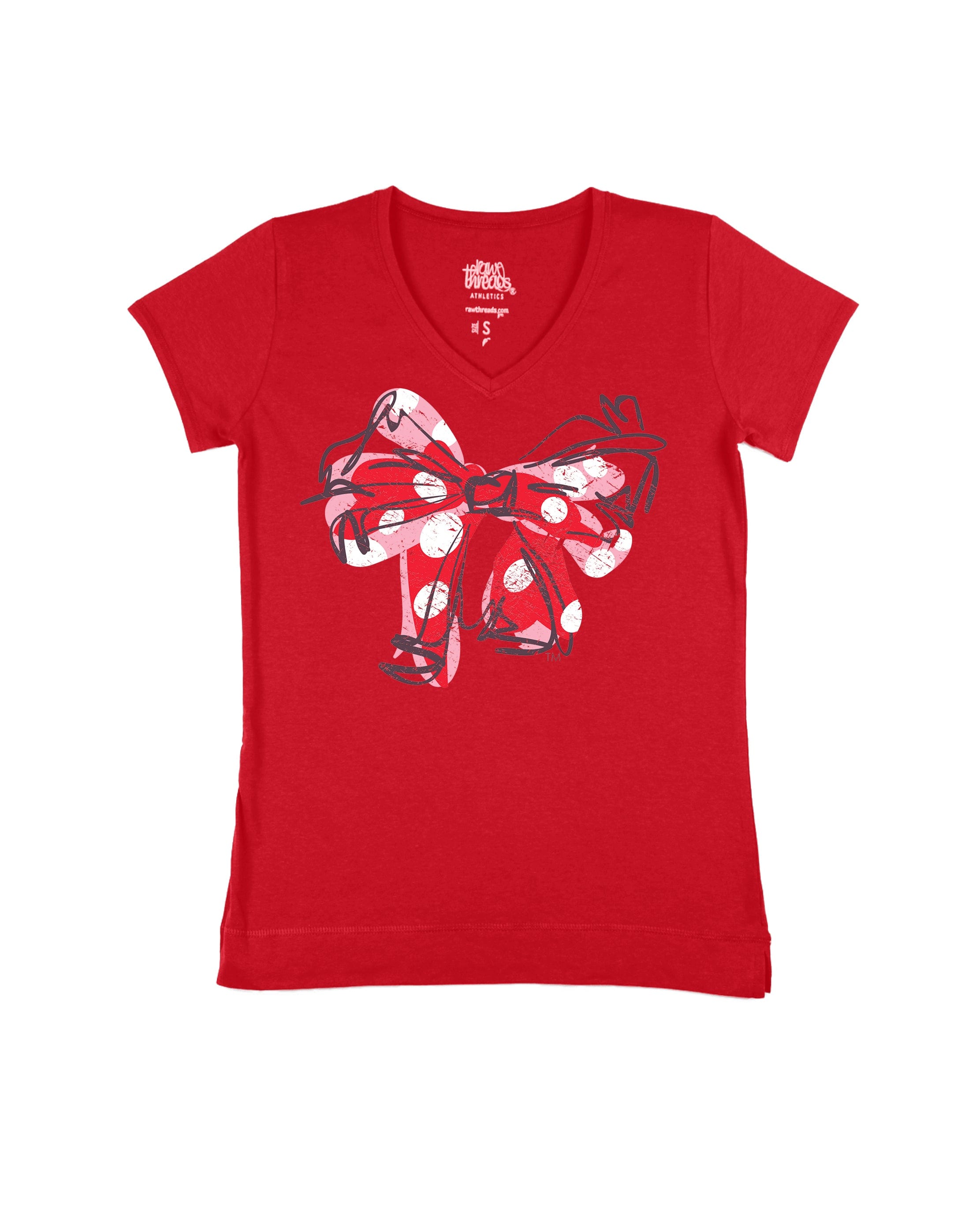 Red Polka Dot Bow