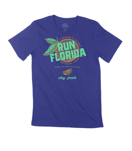 Run Florida Orange Stay Fresh