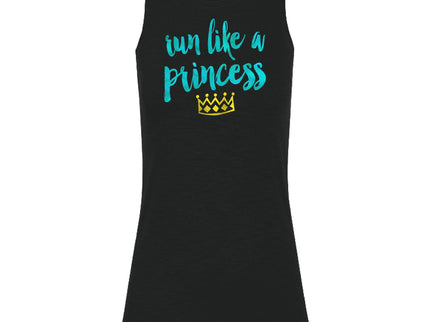 Run like a Princess (blue ink)