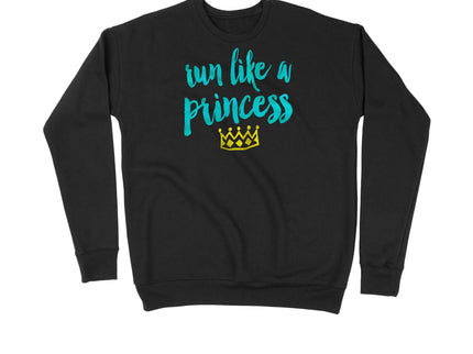 Run like a Princess (blue ink)