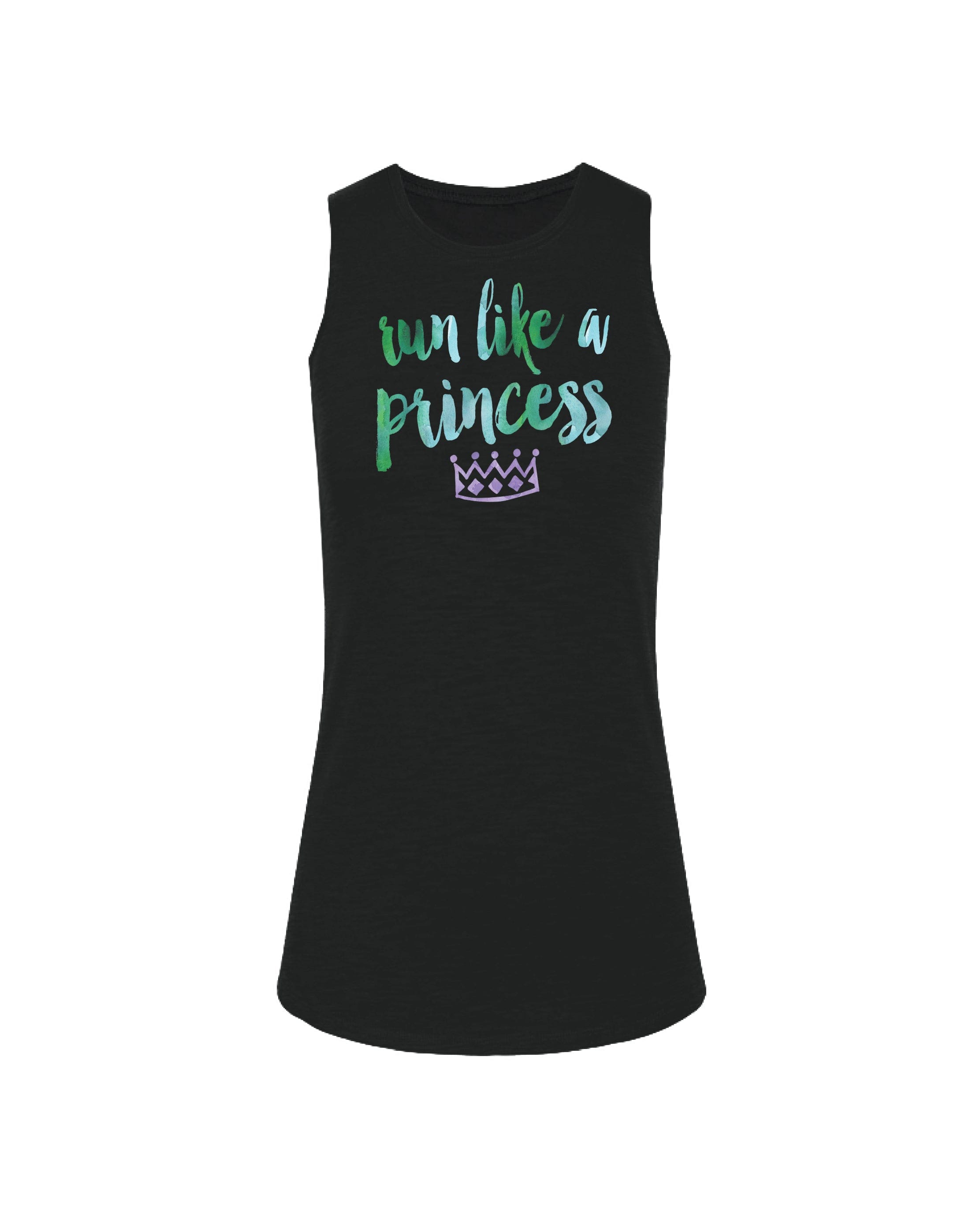 Run like a Princess (green ink)