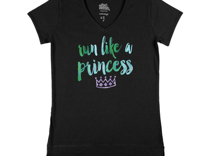 Run like a Princess (green ink)